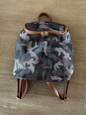 NEW Mesh Backpack Camo Print